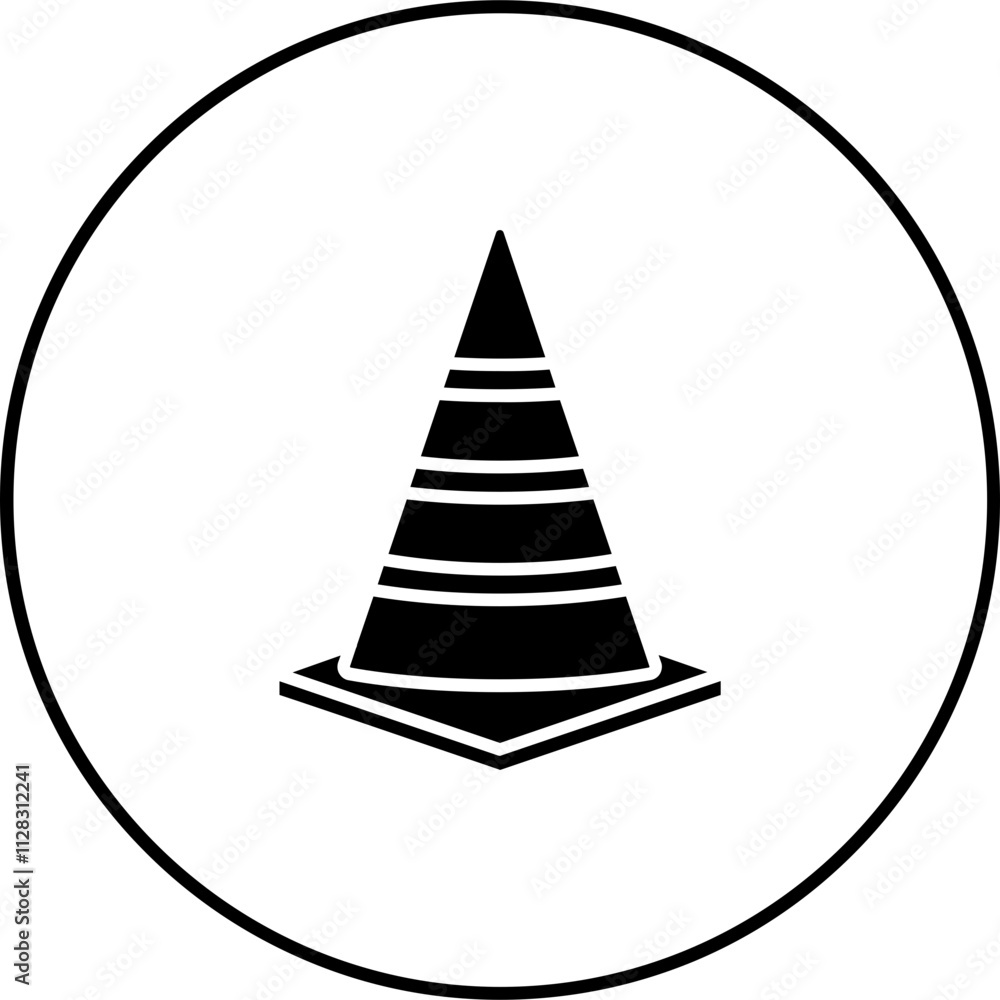 Traffic Cone Icon Traffic Cone Icon