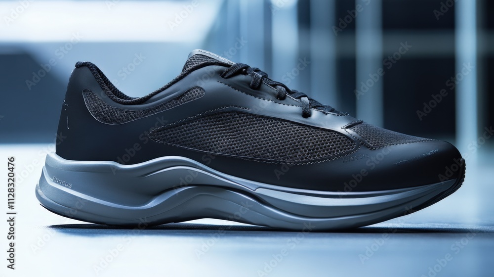 sleek black athletic shoes for modern fitness sleek black athletic shoes for modern fitness