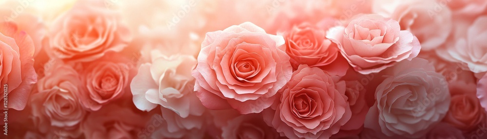 Close-Up of Pink and White Roses in Soft Light
Close-Up of Pink and White Roses in Soft Light