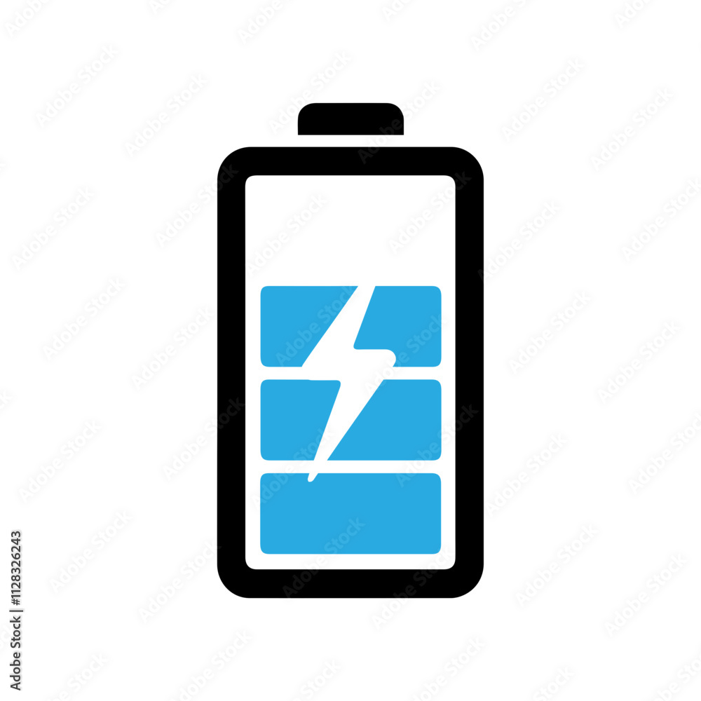 simple Battery charge bar indicator icon ,battery charge, battery full, simple Battery charge bar indicator icon ,battery charge, battery full,