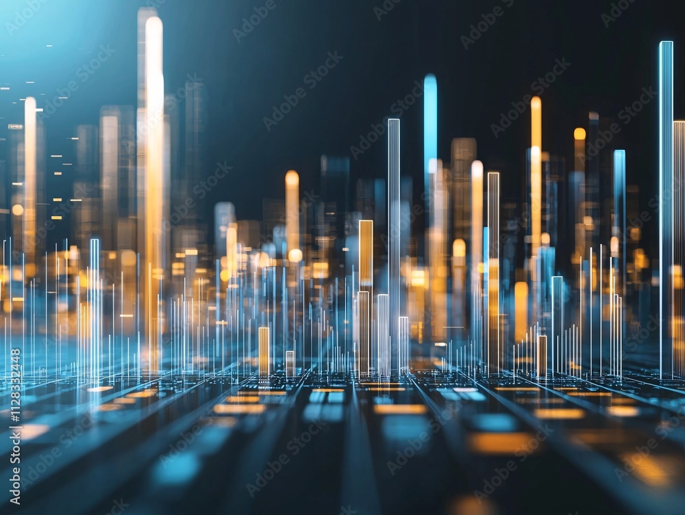 custom made wallpaper toronto digitalA conceptual image of income tax policies visualized, abstract graphs and floating legal text, futuristic vibes, creative interpretation of policy framework