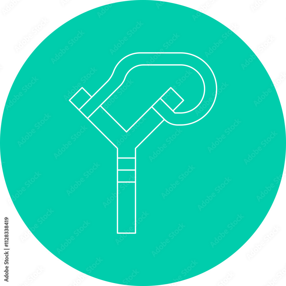 Slingshot icon single vector illustration Slingshot icon single vector illustration