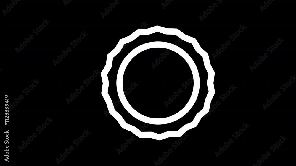 Sun is a sign. Animation of the solar system, alpha channel. Cartoon. Sun is a sign. Animation of the solar system, alpha channel. Cartoon.