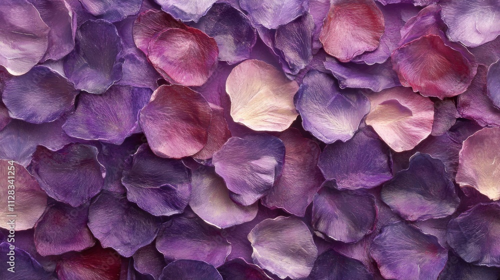A Collection Of Purple And Pink Rose Petals A Collection Of Purple And Pink Rose Petals