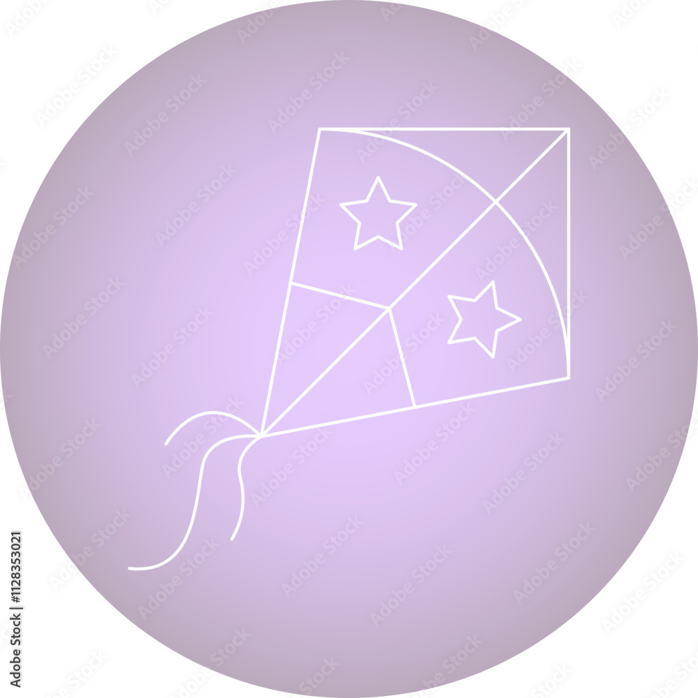 Kite icon single vector illustration Kite icon single vector illustration