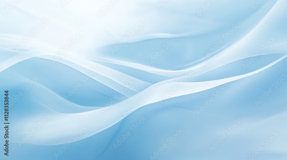 Fototapeta premium soft blue abstract background for design and presentations