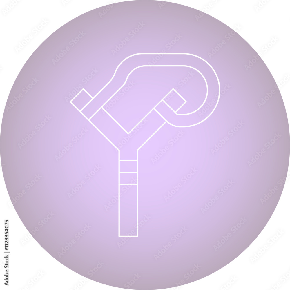 Slingshot icon single vector illustration Slingshot icon single vector illustration
