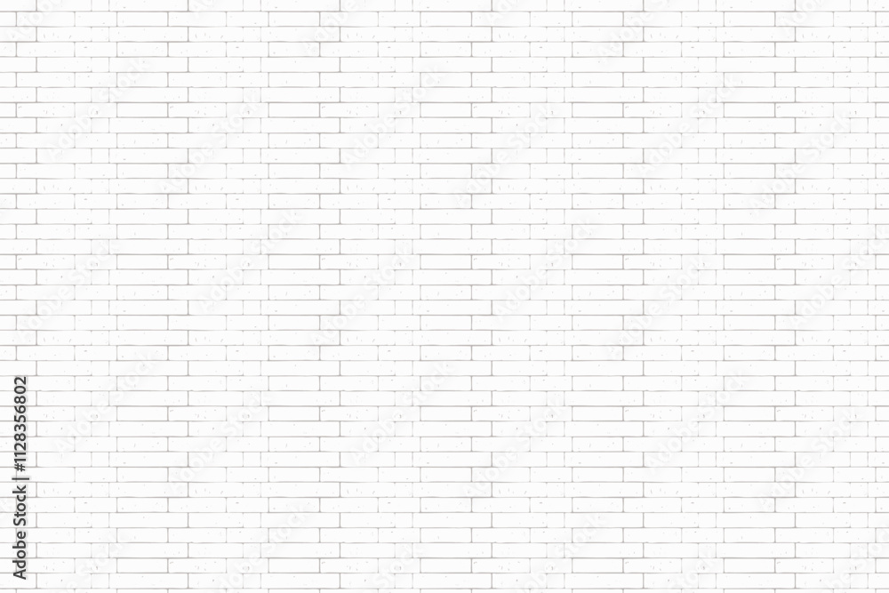 White Brick Wall Pattern Background with Classic and Rustic Design White Brick Wall Pattern Background with Classic and Rustic Design
