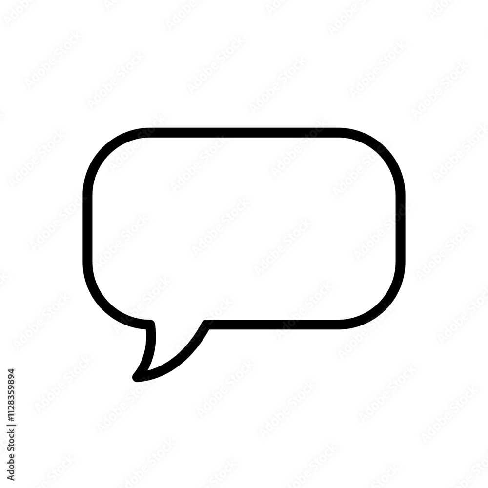speech bubble sign symbol vector icon speech bubble sign symbol vector icon