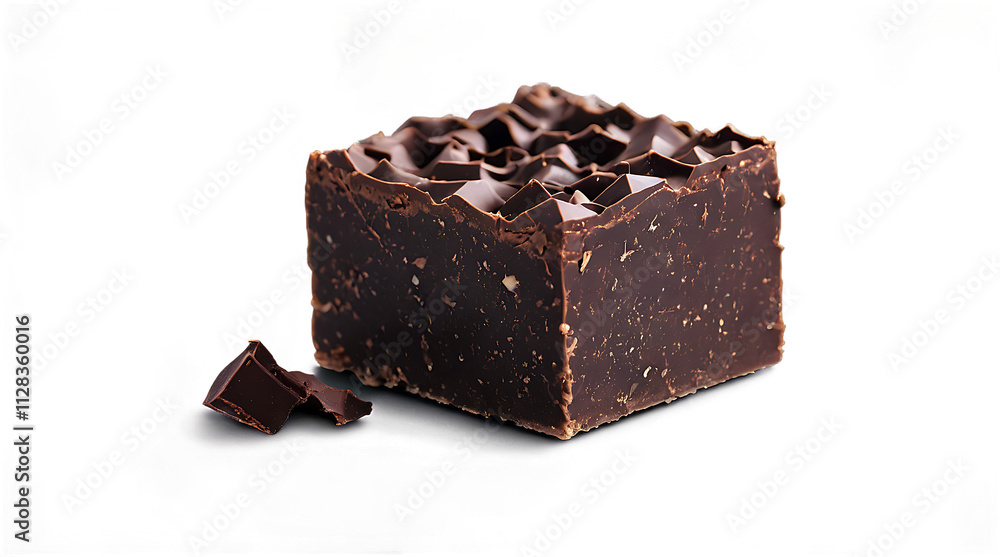 Dark Chocolate Indulgence: A close-up shot of a rich, decadent dark chocolate bar, the smooth surface adorned with shards of chocolate, inviting a taste of pure bliss. Dark Chocolate Indulgence: A close-up shot of a rich, decadent dark chocolate bar, the smooth surface adorned with shards of chocolate, inviting a taste of pure bliss.