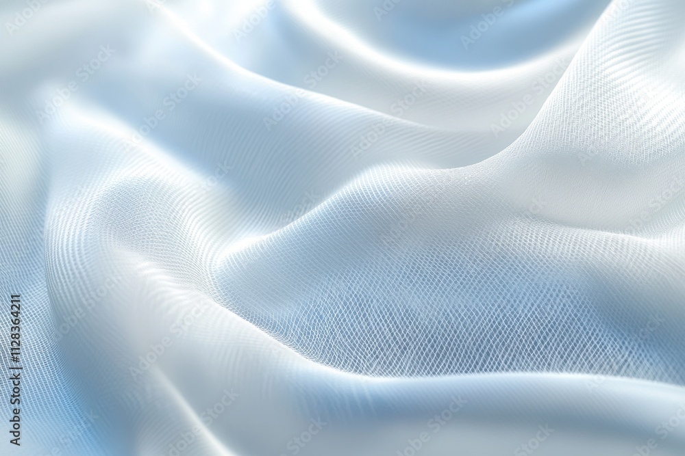 Woven fabric texture with light blue tones Woven fabric texture with light blue tones