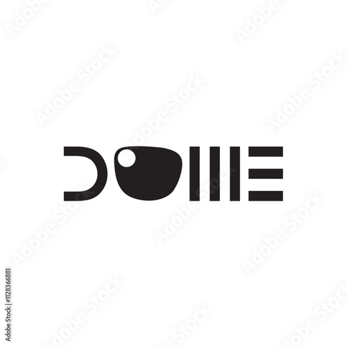 A sleek logo emphasizing precision and style, ideal for optical and eyewear brands.