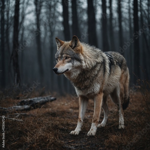 Write about a wolf that can control the wind.