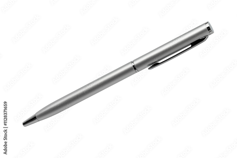 stationery for writing, ballpoint pen isolated on white background stationery for writing, ballpoint pen isolated on white background