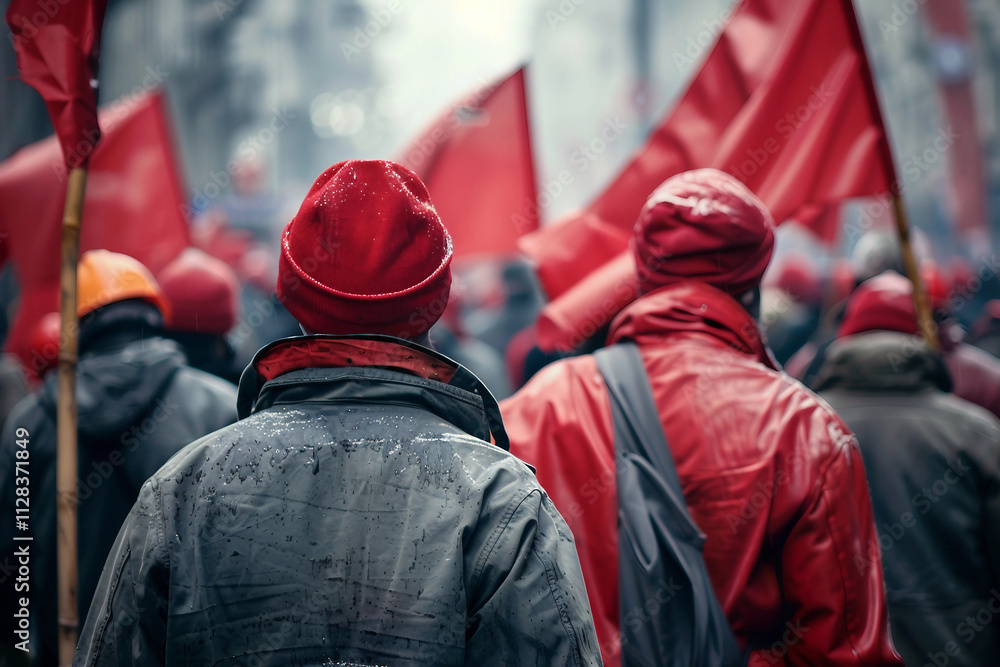 Fototapeta premium Advocacy for Night Workers: Ensuring Fair Wages and Safety