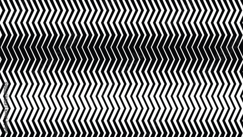 Black and white zig zag stripes line pattern abstract background for backdrop or fabric style