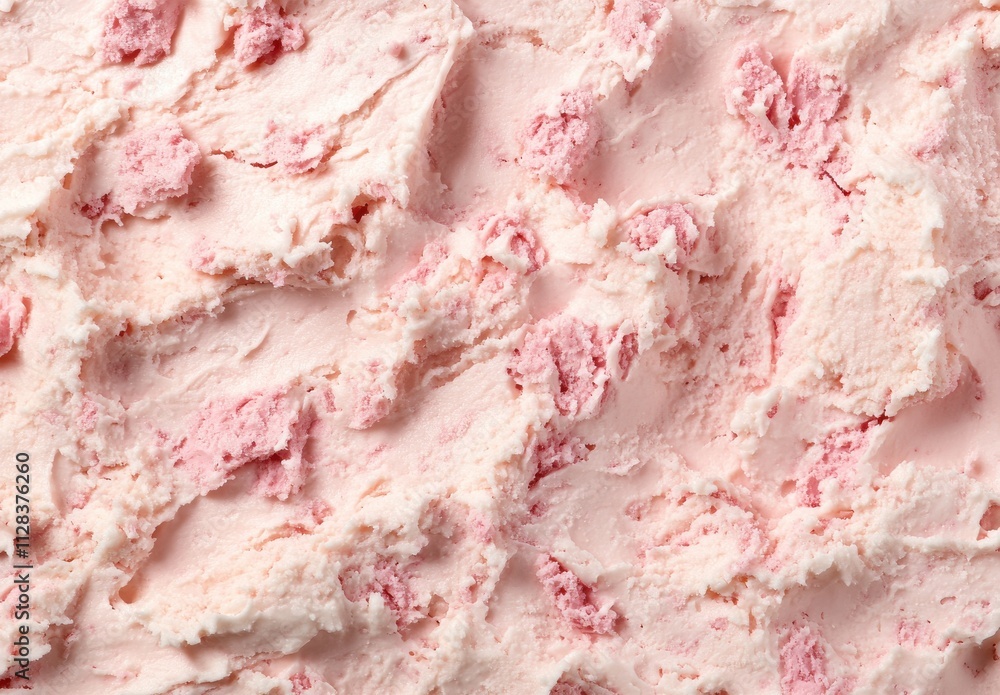 Creamy Pink Swirl Texture of Delicious Strawberry Ice Cream with Swirls of Strawberry Bits and Rich Creamy Base for Culinary and Dessert Themes Creamy Pink Swirl Texture of Delicious Strawberry Ice Cream with Swirls of Strawberry Bits and Rich Creamy Base for Culinary and Dessert Themes