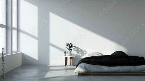 modern bedroom interior