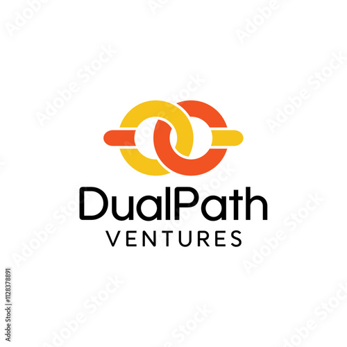 This logo represents pathways and connectivity, perfect for innovative ventures or collaborative platforms. The dynamic design emphasizes progress and vision.