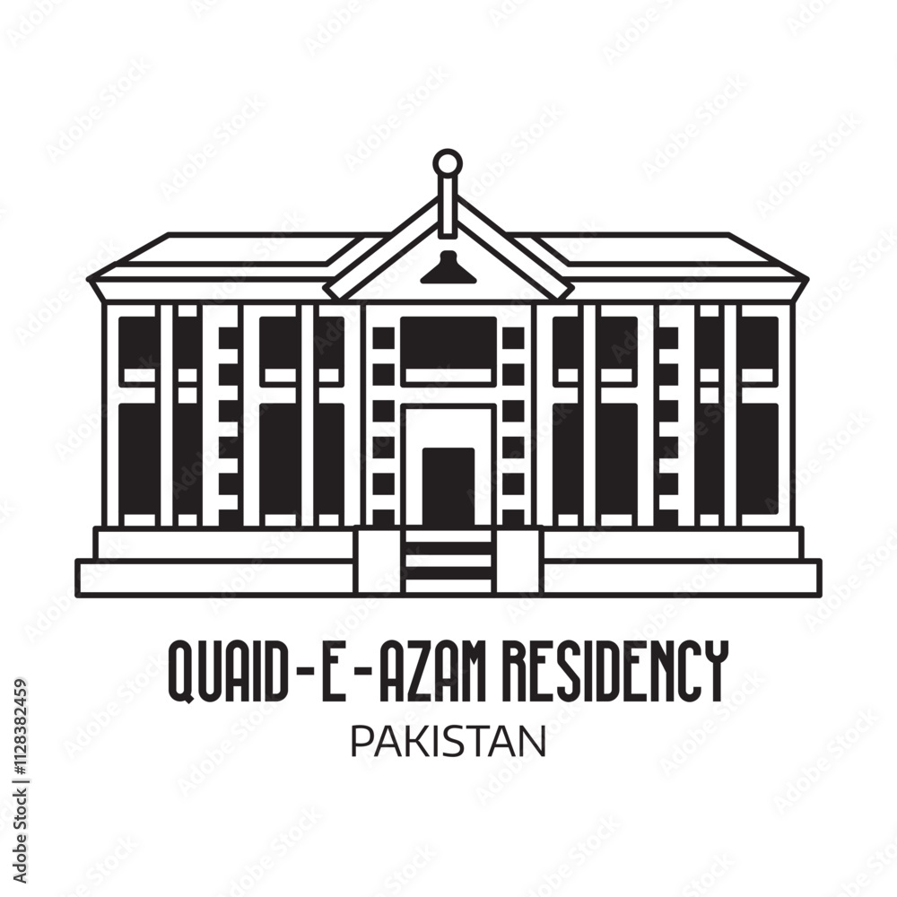 Pakistan Quaid-e-Azam Residency Icon