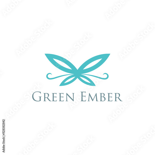 This logo radiates modern fashion with a green motif, combining vitality and elegance. Suitable for sustainable fashion brands, the design emphasizes creativity and style.