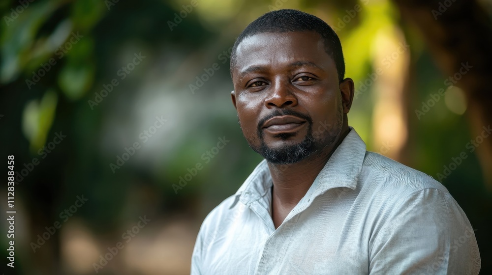 An investigative journalist from Nigeria uncovering local corruption in a rural community An investigative journalist from Nigeria uncovering local corruption in a rural community