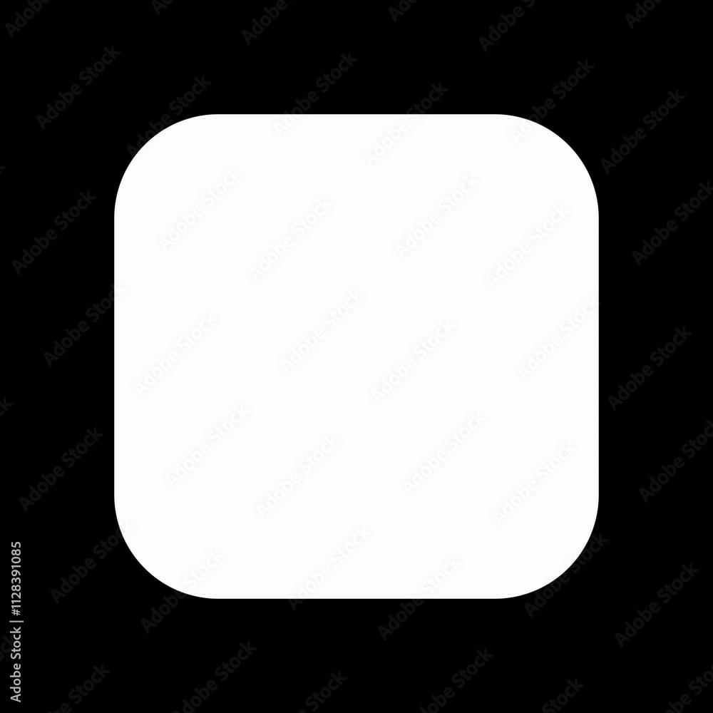 Maximize mark icon animated fooage looping in outline black style Maximize mark icon animated fooage looping in outline black style