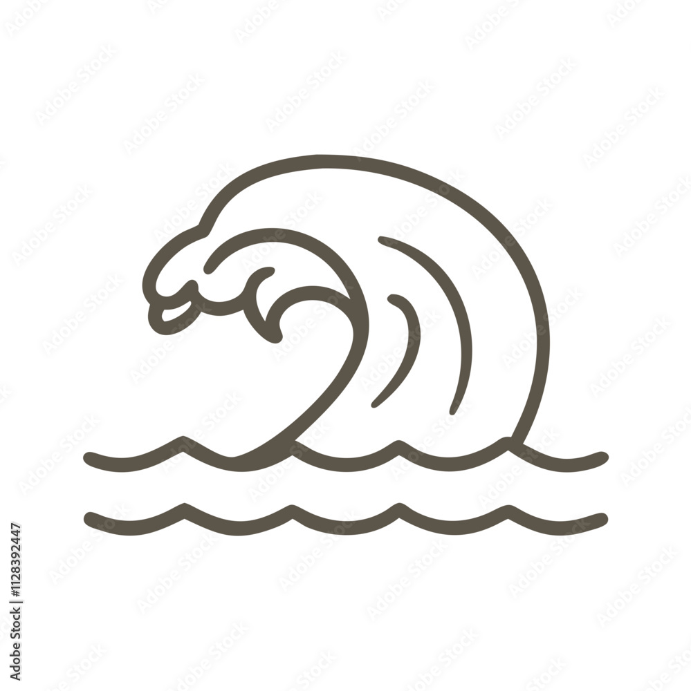 Ocean wave symbolizing nature's power and aquatic environment
Ocean wave symbolizing nature's power and aquatic environment