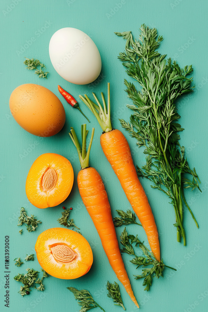 Explore a Fresh Array of Ingredients: Vibrant Carrots, Golden Apricots, and More for Your Next Culinary Creation Explore a Fresh Array of Ingredients: Vibrant Carrots, Golden Apricots, and More for Your Next Culinary Creation