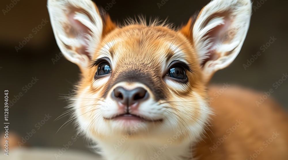 Adorable Baby Dik-dik Close-up, Adorable Baby Dik-dik Close-up,