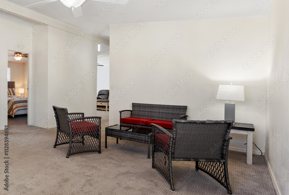 Fototapeta premium a home living room 