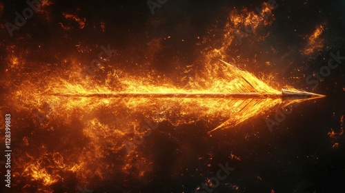 arrow symbolising god s judgment and wrath christian symbols and icons digital illustration