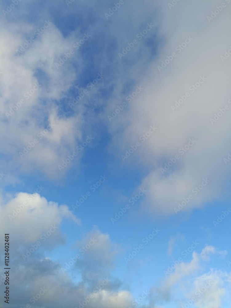 Unusual clouds in sky, Various colored clouds. Unusual and rare. Beauty in nature. Unusual clouds in sky, Various colored clouds. Unusual and rare. Beauty in nature.