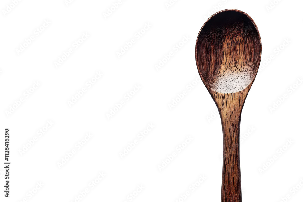 Crafted wooden spoon on a clean background showcasing fine craftsmanship and natural materials for cooking enthusiasts Crafted wooden spoon on a clean background showcasing fine craftsmanship and natural materials for cooking enthusiasts