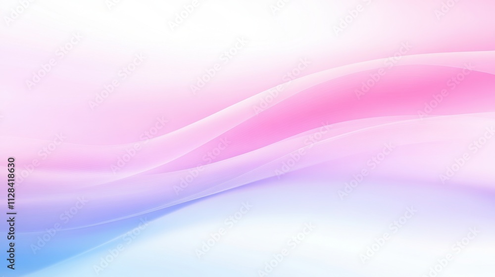 Soft Pastel Waves Flowing Smoothly in a Dreamy Background Soft Pastel Waves Flowing Smoothly in a Dreamy Background