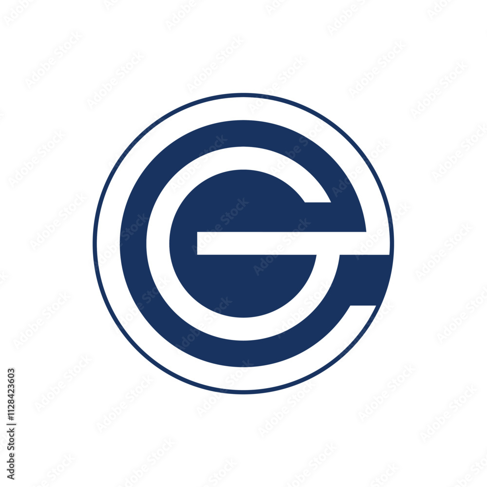 Letter EG logo design editable victor brand identity image Letter EG logo design editable victor brand identity image