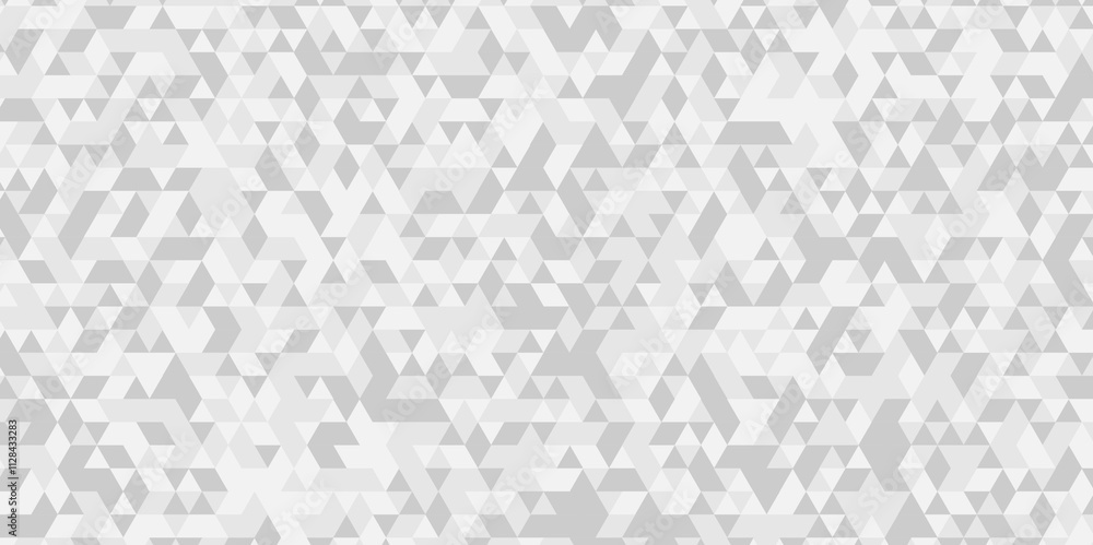 Seamless geometric pattern square shapes low polygon backdrop background. Abstract geometric wall tile and metal cube background triangle wallpaper. Gray and white polygonal background. Seamless geometric pattern square shapes low polygon backdrop background. Abstract geometric wall tile and metal cube background triangle wallpaper. Gray and white polygonal background.