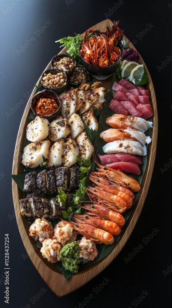 Gourmet Seafood Platter: A Culinary Masterpiece Gourmet Seafood Platter: A Culinary Masterpiece