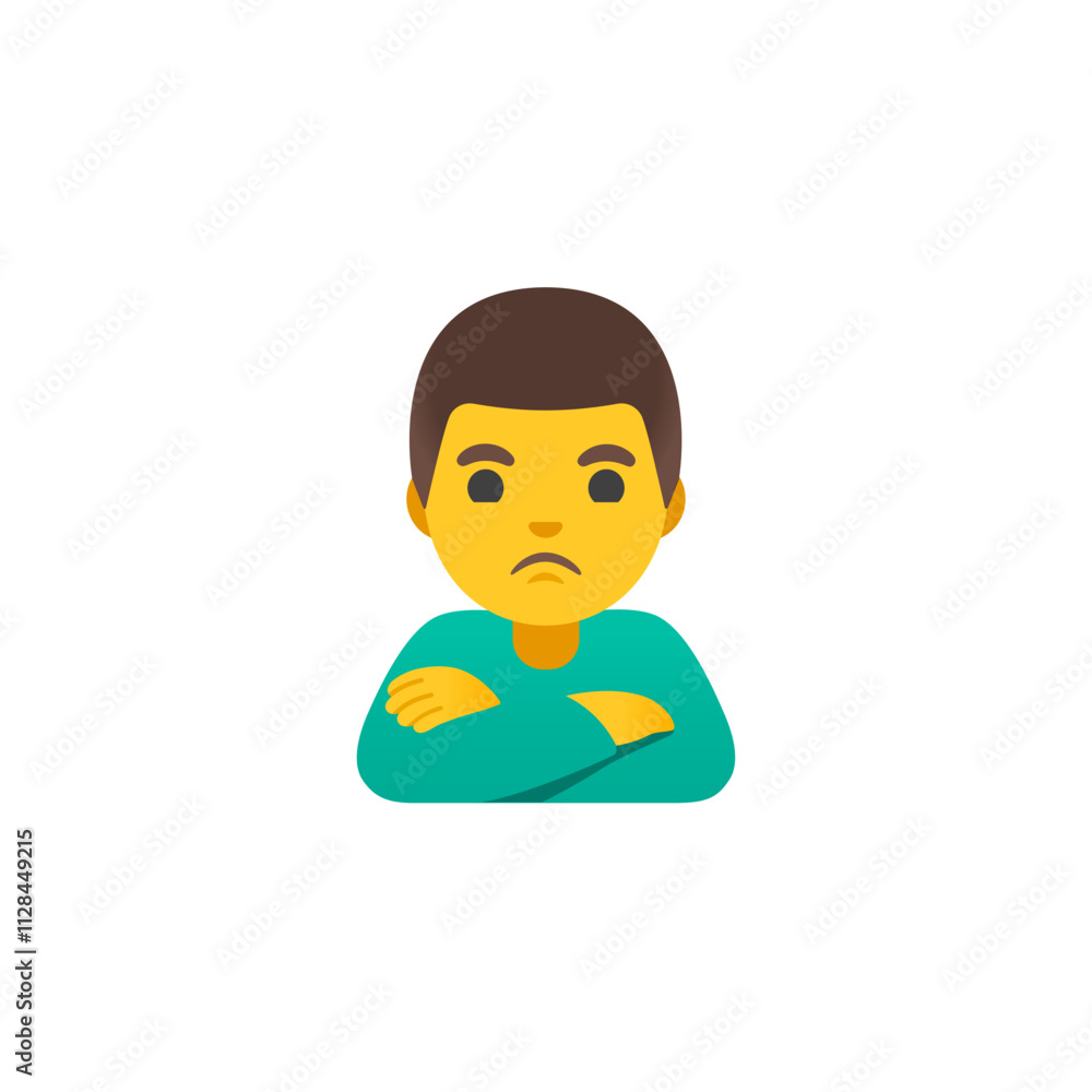 Person with Arms Crossed Emoji
Person with Arms Crossed Emoji
