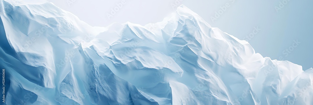 A beautiful winter landscape with snow-covered background A beautiful winter landscape with snow-covered background