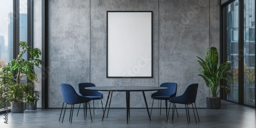 Contemporary Living Room Scene