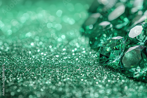 Emerald Green Background