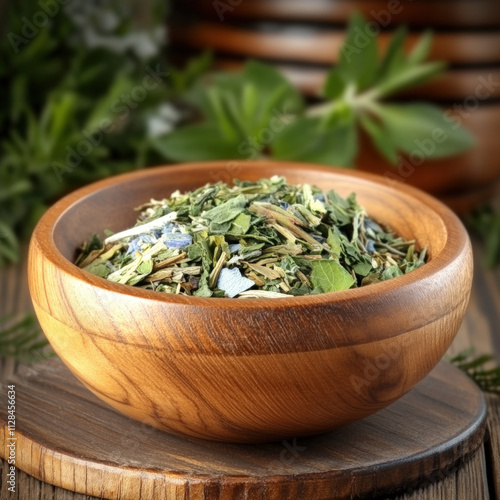 Mixed Herbs Isolated