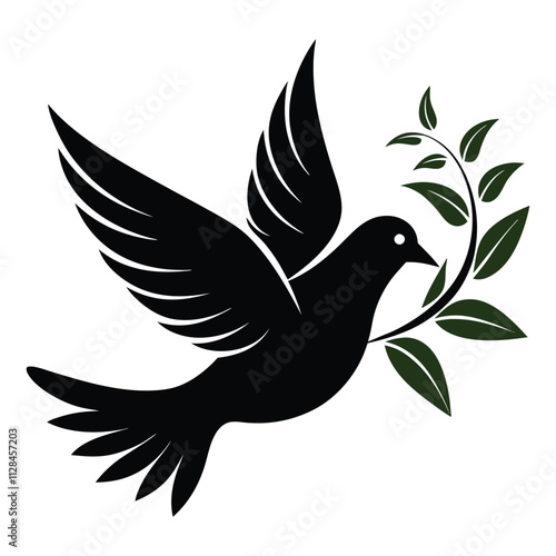 dove of peace vector
