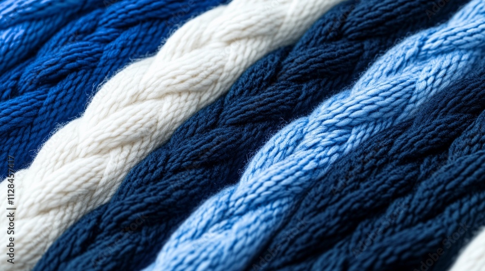 A selection of raw knitted materials arranged in layers, showcasing their delicate patterns, plush textures, and artistic potential. A selection of raw knitted materials arranged in layers, showcasing their delicate patterns, plush textures, and artistic potential.