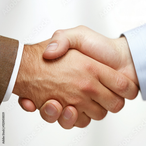 Businessmans Shaking Hands ...