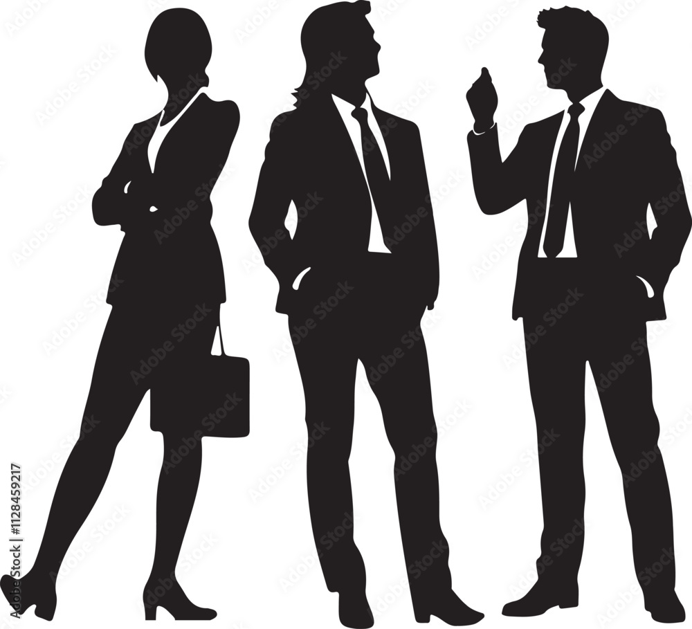 silhouettes of business people, Businessman silhouette vector silhouettes of business people, Businessman silhouette vector