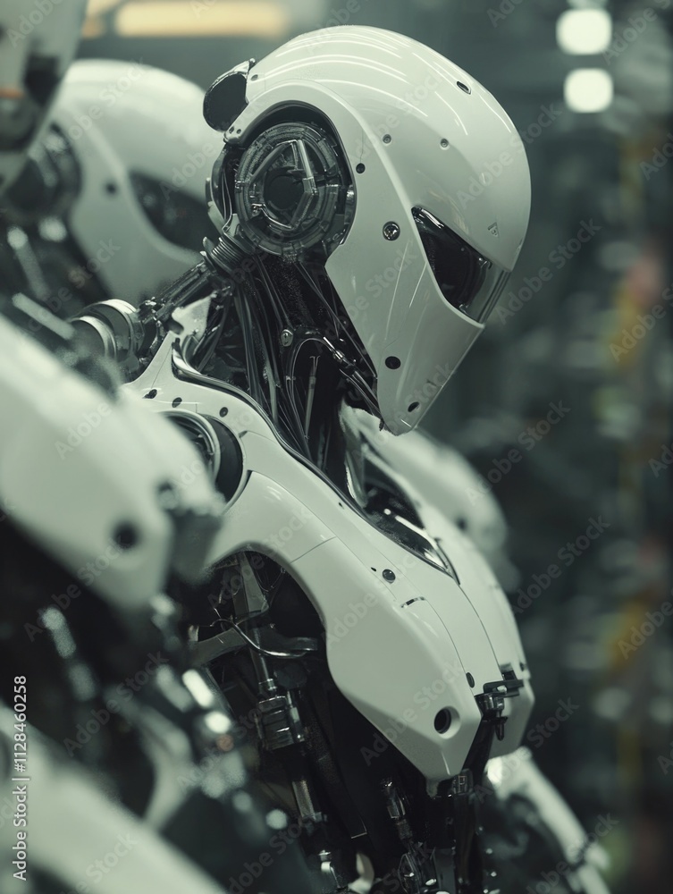 Fototapeta premium Advanced Robotics and Artificial Intelligence