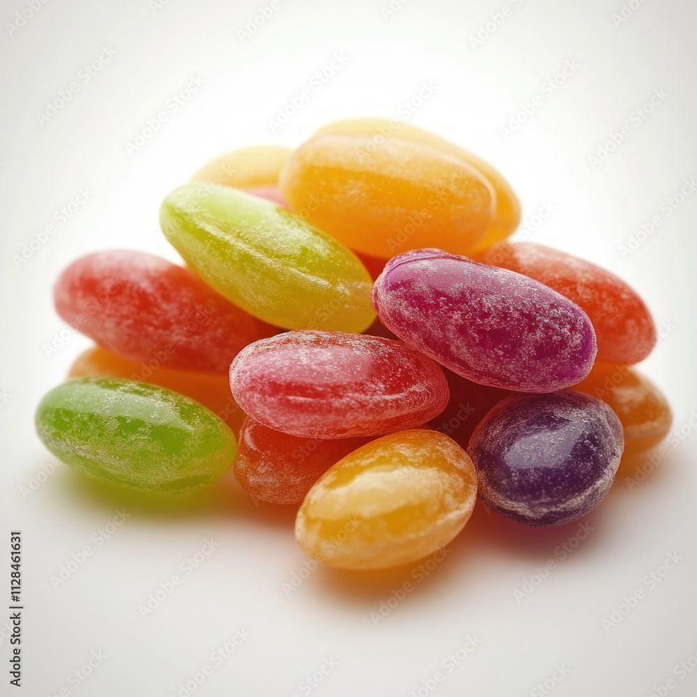 Jelly Beans Isolated