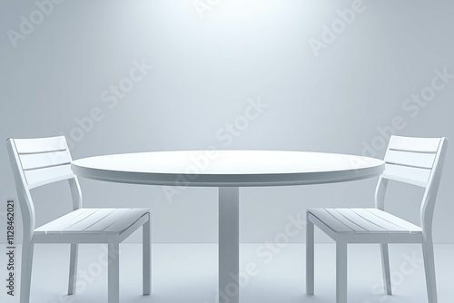 Meeting On White Background